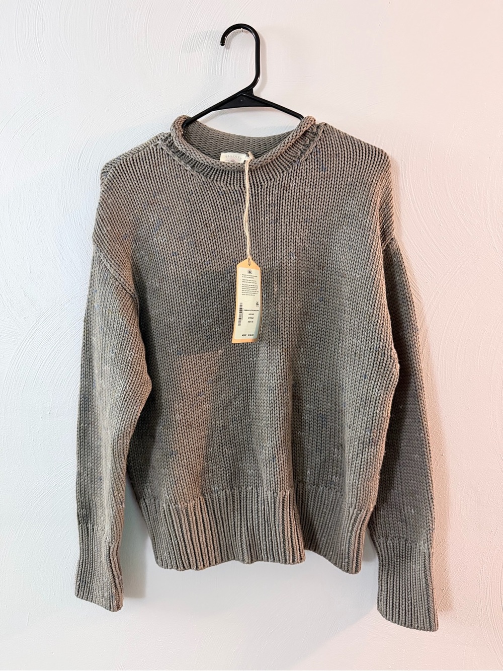 Faherty Women's Crewneck Sweater - Olive Green